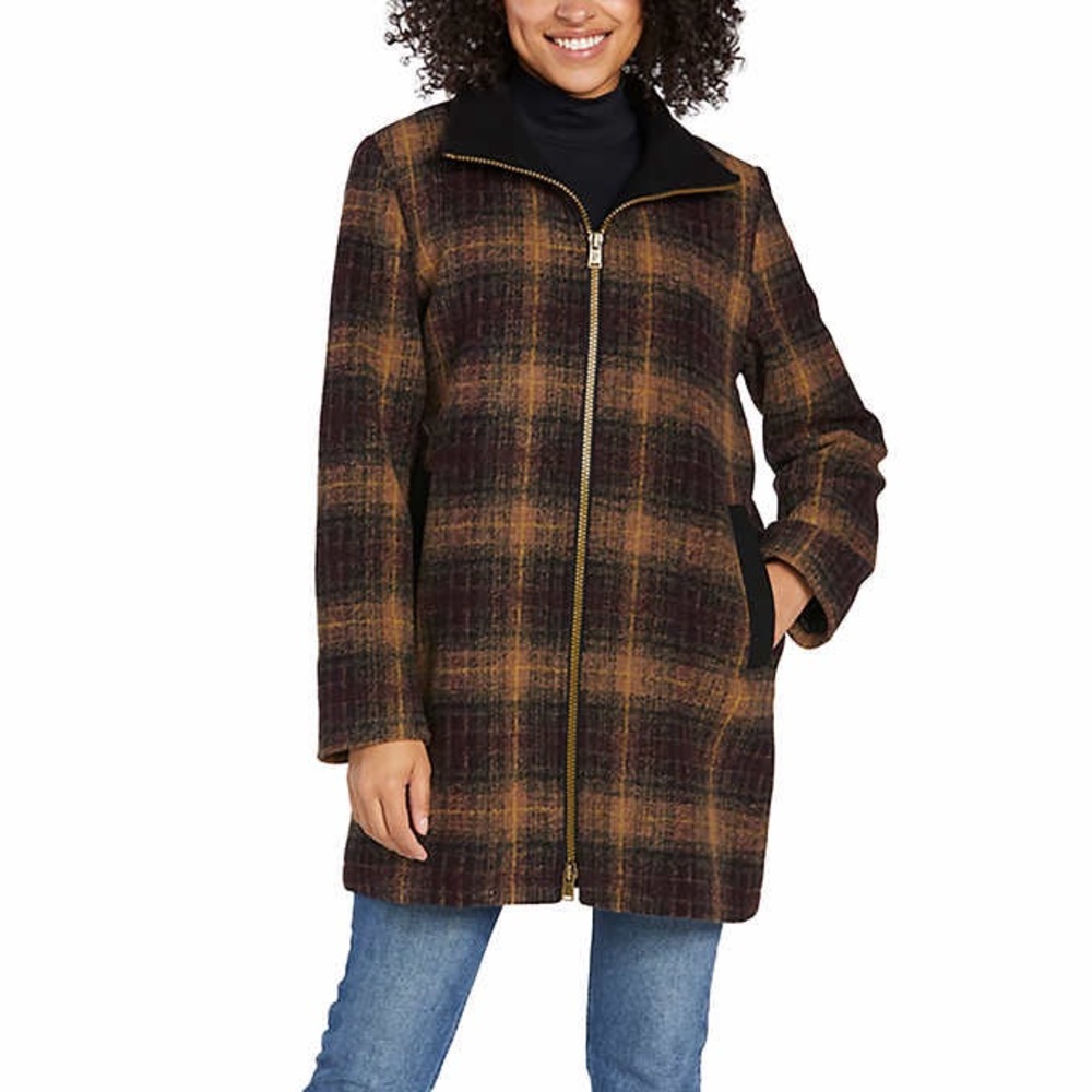 Women’s Pendleton Wool Blend Walker Coat Jacket NWT